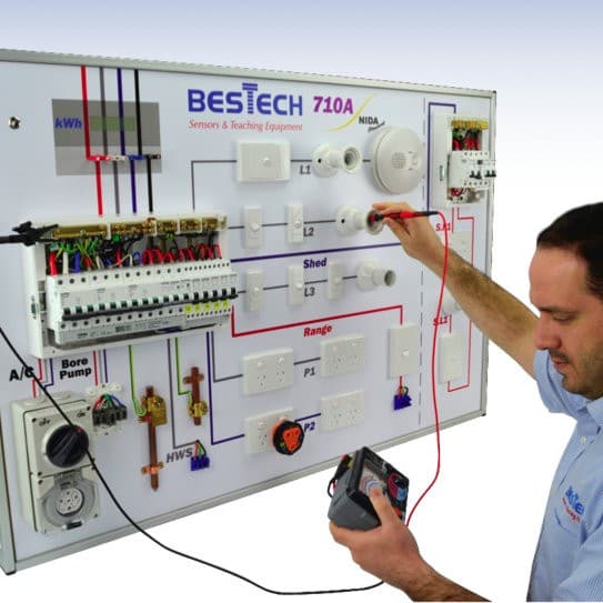 ELECTRICAL TRAINING PANEL HELPS WITH CERT III IN ELECTROTECHNOLOGY